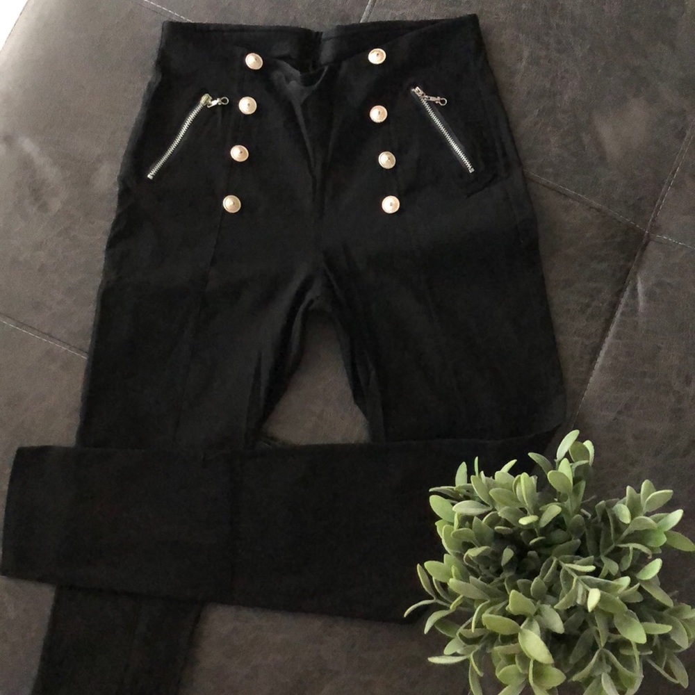 🖤 black HIGHWAIST pants 🖤